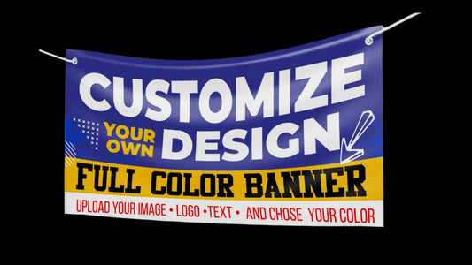 Custom Banner - events, birthday, party , launch (2.5 meter * 1 meter)