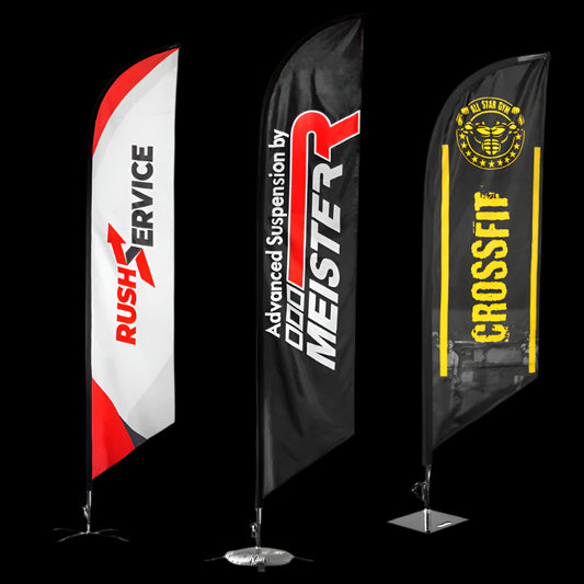 Display Feather Flags