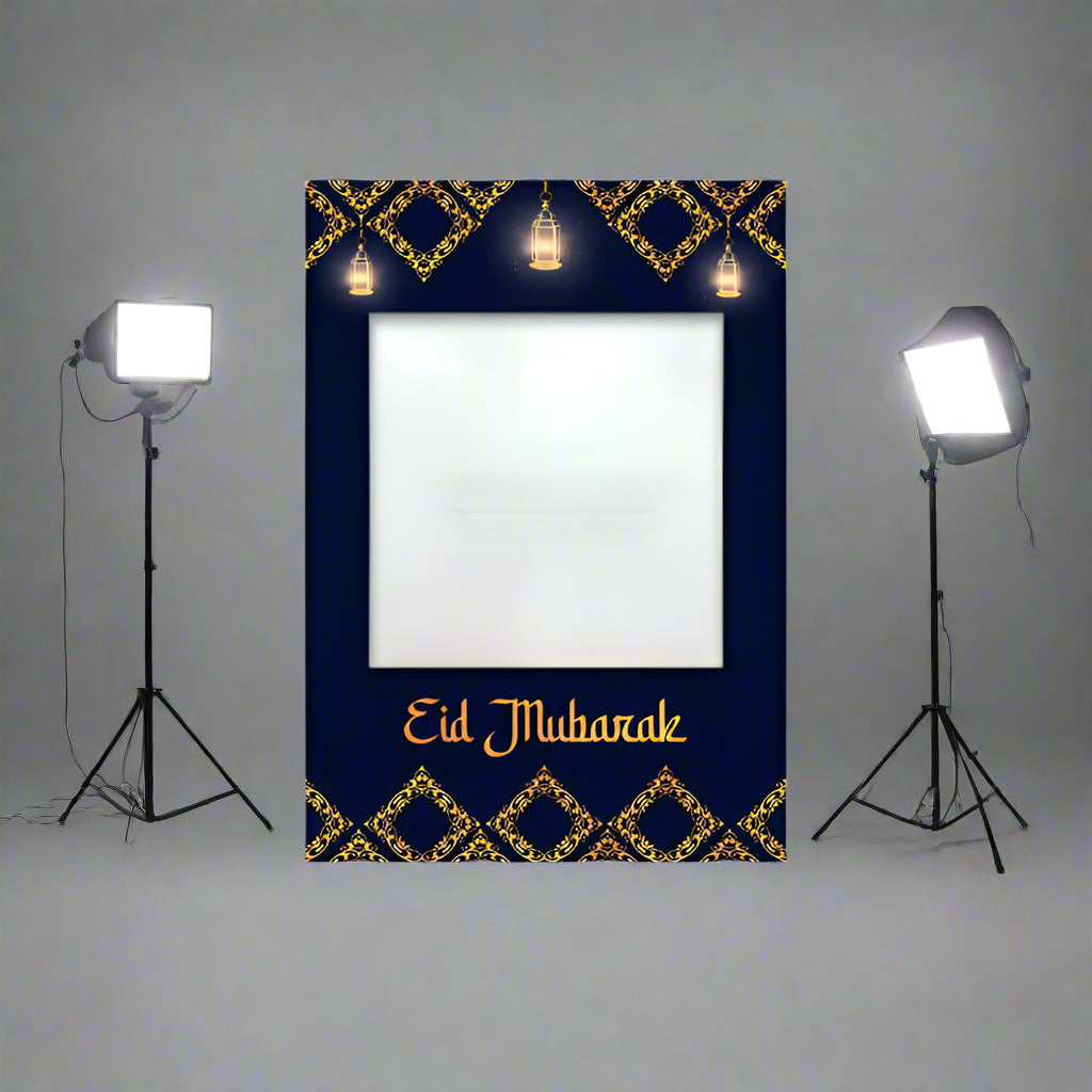 Custom Instagram, facebook, linkedin-Themed Selfie Cutout Frame